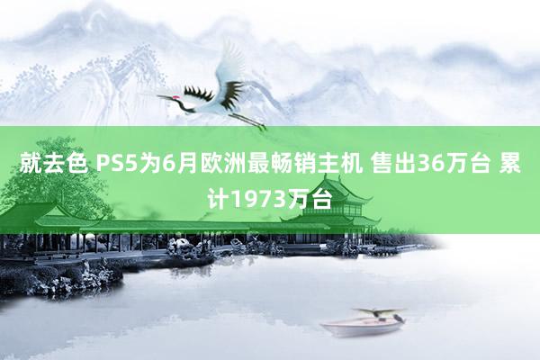 就去色 PS5为6月欧洲最畅销主机 售出36万台 累计1973万台