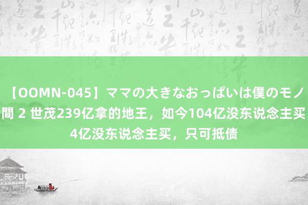 【OOMN-045】ママの大きなおっぱいは僕のモノ 総集編4時間 2 世茂239亿拿的地王，如今104亿没东说念主买，只可抵债