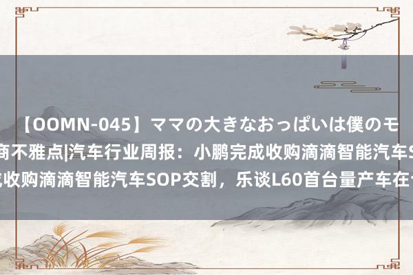 【OOMN-045】ママの大きなおっぱいは僕のモノ 総集編4時間 2 券商不雅点|汽车行业周报：小鹏完成收购滴滴智能汽车SOP交割，乐谈L60首台量产车在合肥下线